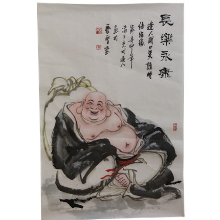 国画《长乐永康》