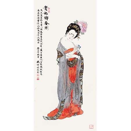 国画《贵妃醉酒》