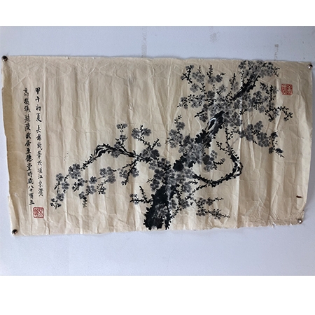 国画《梅花》	