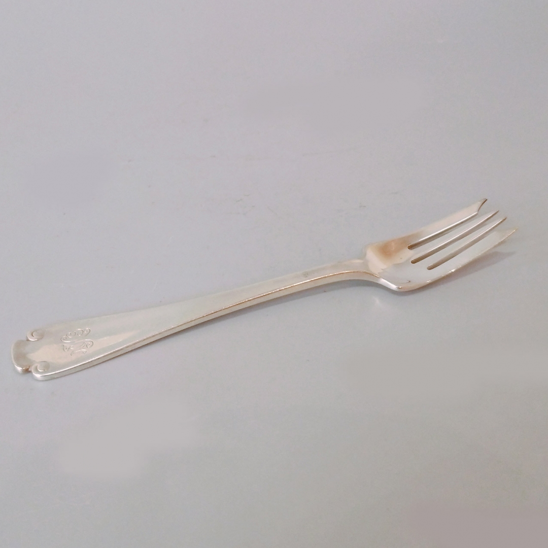 1911年美国Tiffany品牌佛兰德款式纯银色拉叉 1把