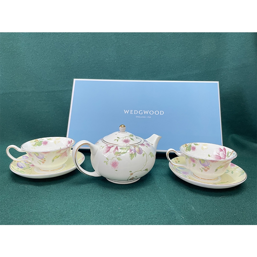 英国WEDGWOOD绣丽甜梅下午茶套组 
