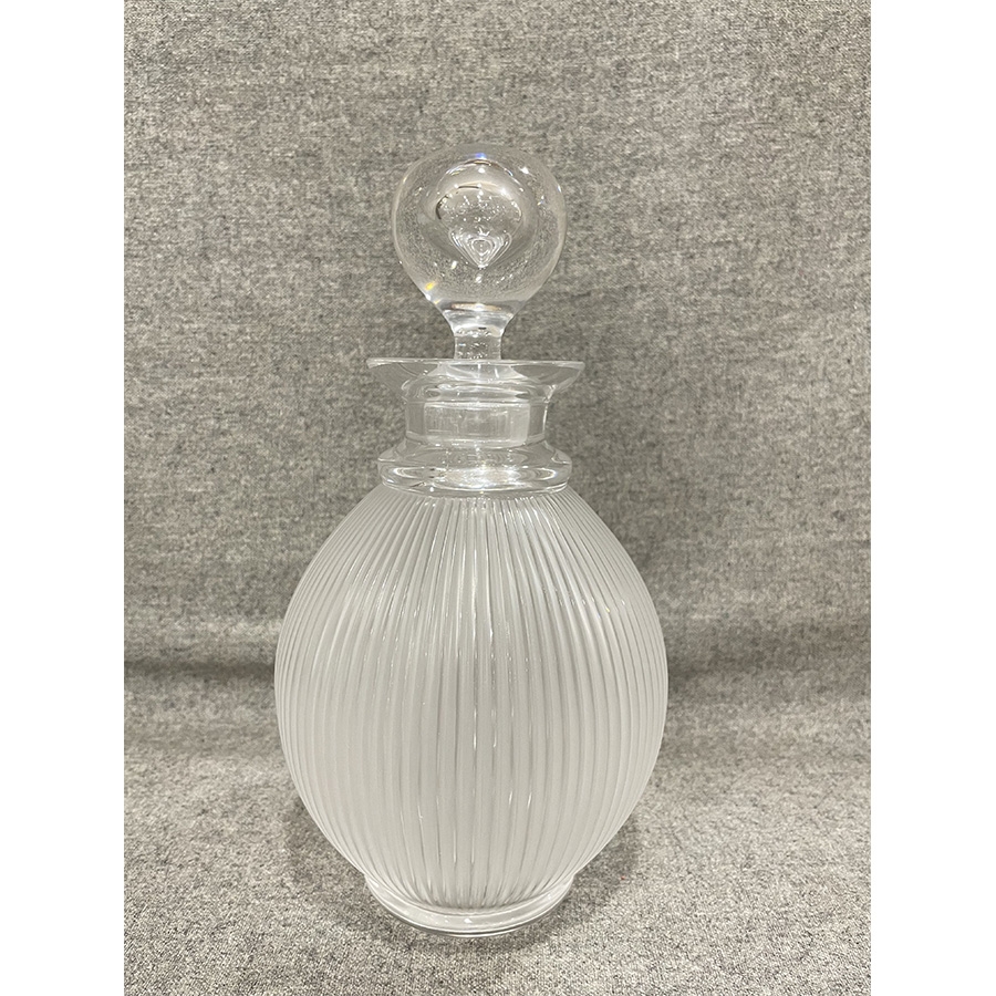 法国莱俪/LALIQUE  郎热堡水晶威士忌酒樽