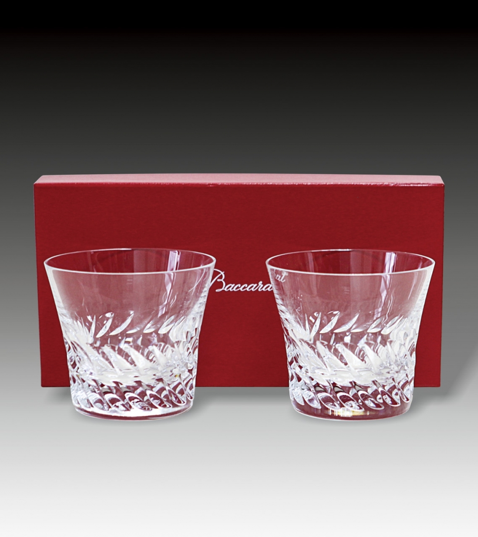 法国Baccarat"天使之翼"威士忌水晶杯(全新,原装盒)