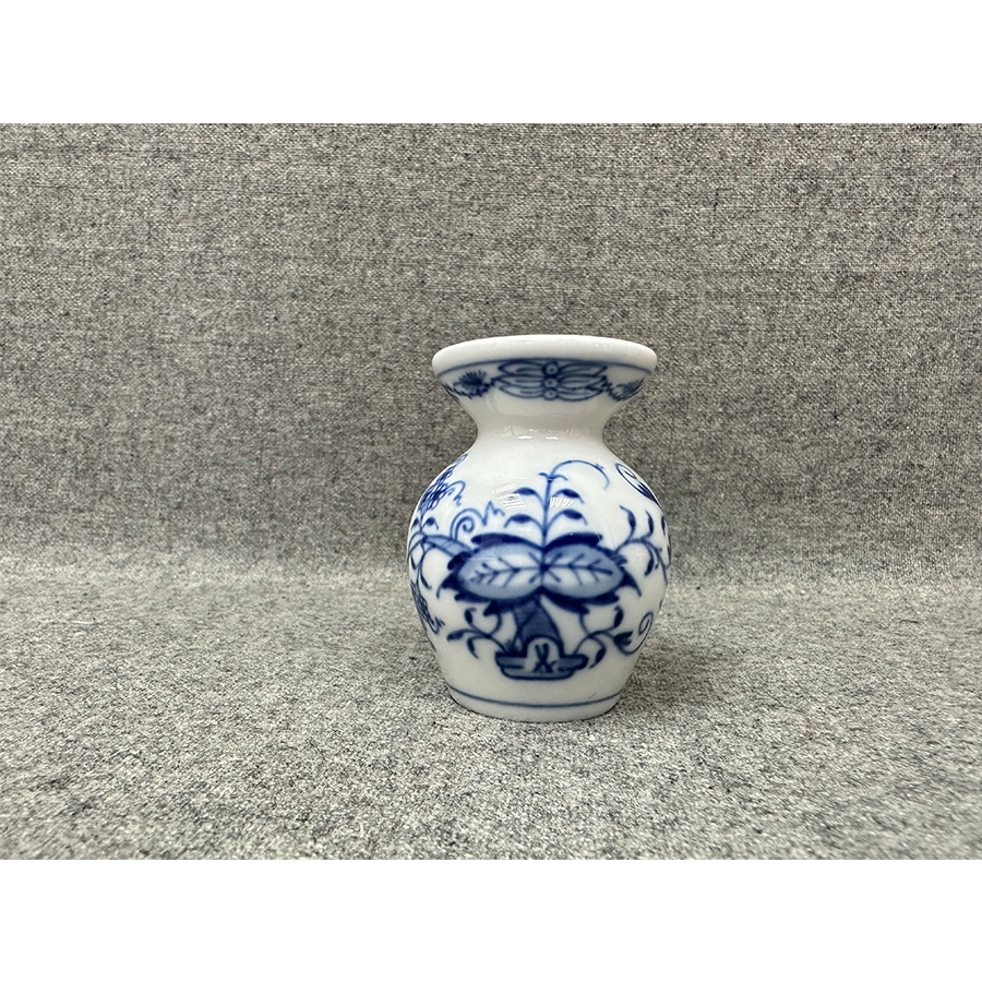 德国梅森手绘洋葱花系列小花插 一级品